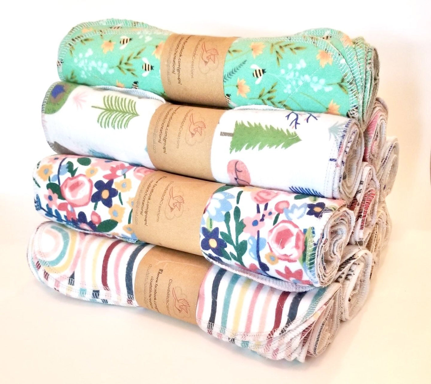 Reusable Paper Towels | Cloudstitch Creations